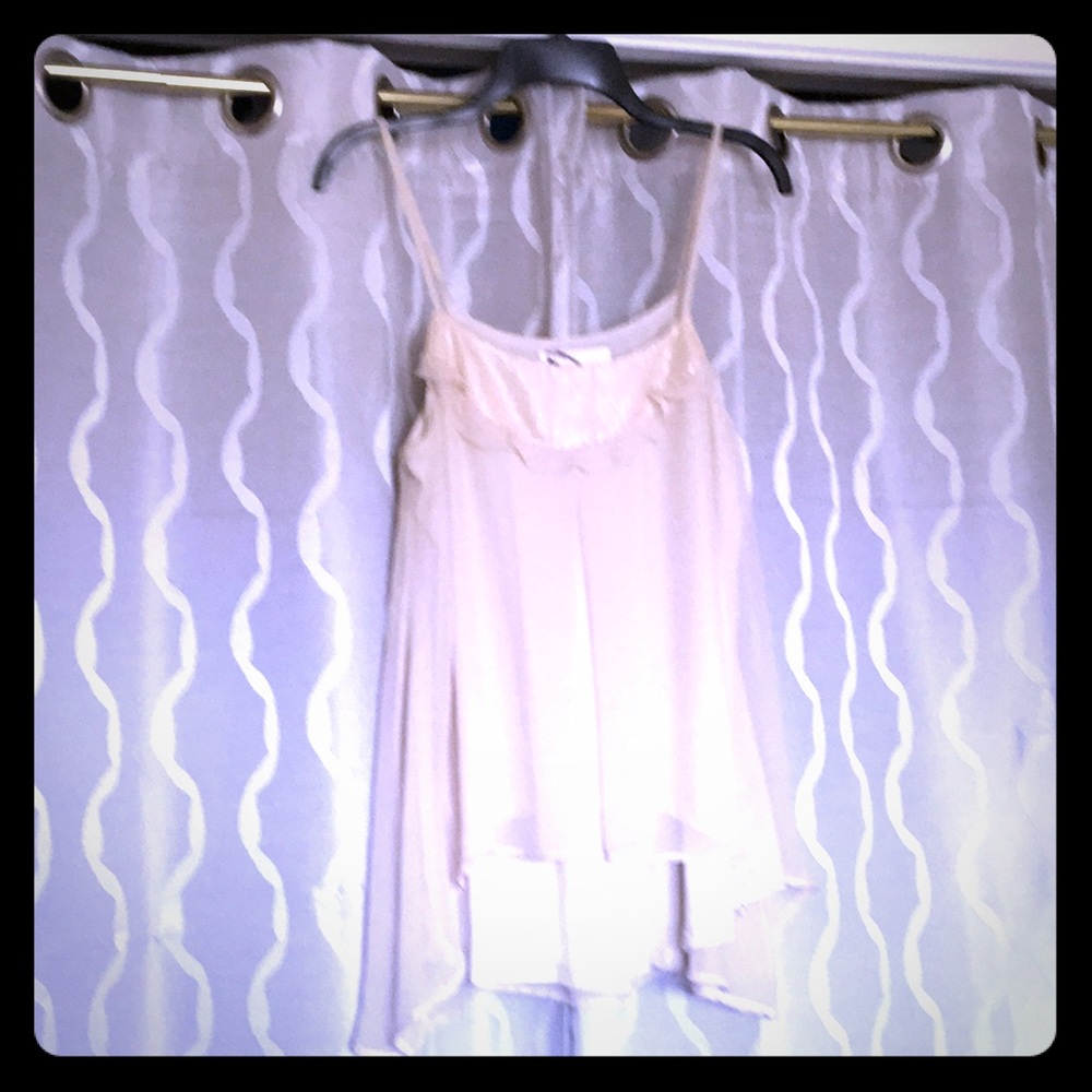 Hi-low Cream Top